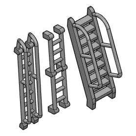 Set of stairways and ladders (x20)