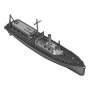 Vedette amiral de 17m à moteur (x1)