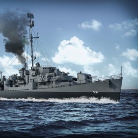 Destroyer Escort classe John C.Butler (version fin de carrière)