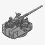 5in./38 Mk.30 gun on open platform (x6)