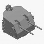 5in./38 Mk.28 twin gun mount (x4)