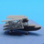 Supermarine Walrus amphibious biplane folded wings (x1)
