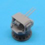 Marine Nationale canon double de 90mm sous bouclier (x2)