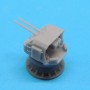 Marine Nationale 90mm AA twin gun under shield (x2)