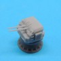 Marine Nationale 90mm AA twin gun under shield (x2)