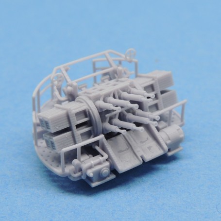 Canon Pom Pom de 2 pdr. Mk.VIII sur affût Mk.V octuple (x2)
