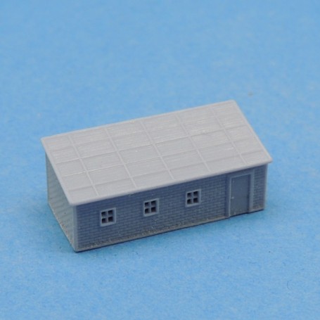 Entrepôt / Atelier murs en brique - toit en toile goudronnée (x1)