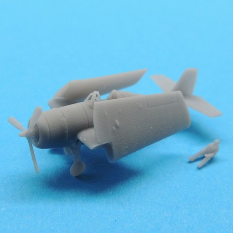 Grumman F4F Wildcat, ailes pliées (x1)