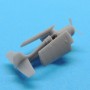 Grumman F4F Wildcat, ailes pliées (x1)