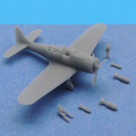Douglas SBD Dauntless, ailes dépliées (x1)