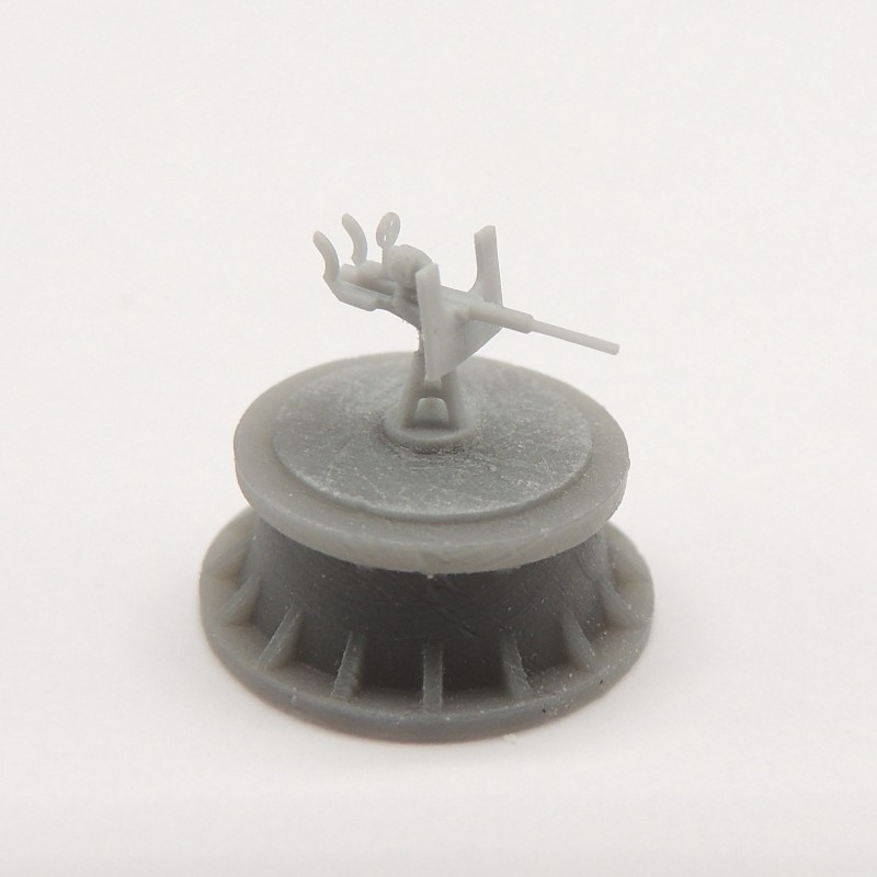 Oerlikon 20 mm Mk.10 Gun with Mk.14 Gunsight (12 pcs) Black Cat Models -AC350002 Oerlikon 20 mm Mk.10 Gun with Mk.14 Gunsight (12 pcs) Black Cat Models -AC350002
