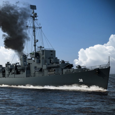 Evarts Class Destroyer Escort