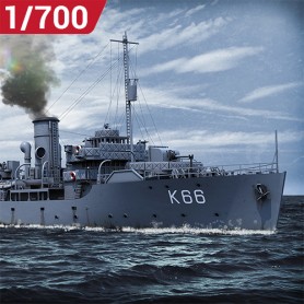 Flower class corvette short forecastle