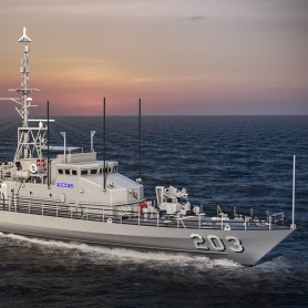 HMAS Fremantle patrol boat