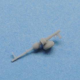 Mitrailleuse MG 15 avec rotule (x4)