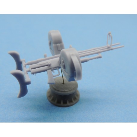 Mitrailleuse Darne double version tourelle (x2)