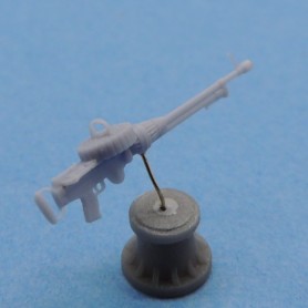 Lewis Mark I machine gun no cooling tube (x2)