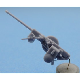 Turret mounted MAC 34/39 7.5mm MG (x2)