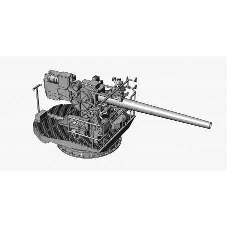Canon de 5in./38 Mk.21 sur plate-forme ouverte (x1)