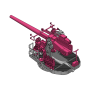 5in./38 Mk.21 gun on open platform (x1)