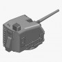 Canon de 5in./38 Mk.30 sur tourelle fermée single knukle (x1)