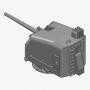 Canon de 5in./38 Mk.30 sur tourelle fermée single knukle (x1)