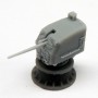 Canon de 5in./38 Mk.30 sur tourelle fermée double knukle  (x1)