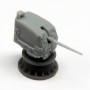 Canon de 5in./38 Mk.30 sur tourelle fermée double knukle  (x1)