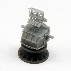 Directeur de tir Mk.37 avec antenne Mk.4 (x2)