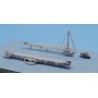 Fletcher class destroyer catapult and crane detail set