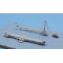 Fletcher class destroyer catapult and crane detail set