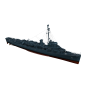 Destroyer Escort classe Cannon version quatre Bofors