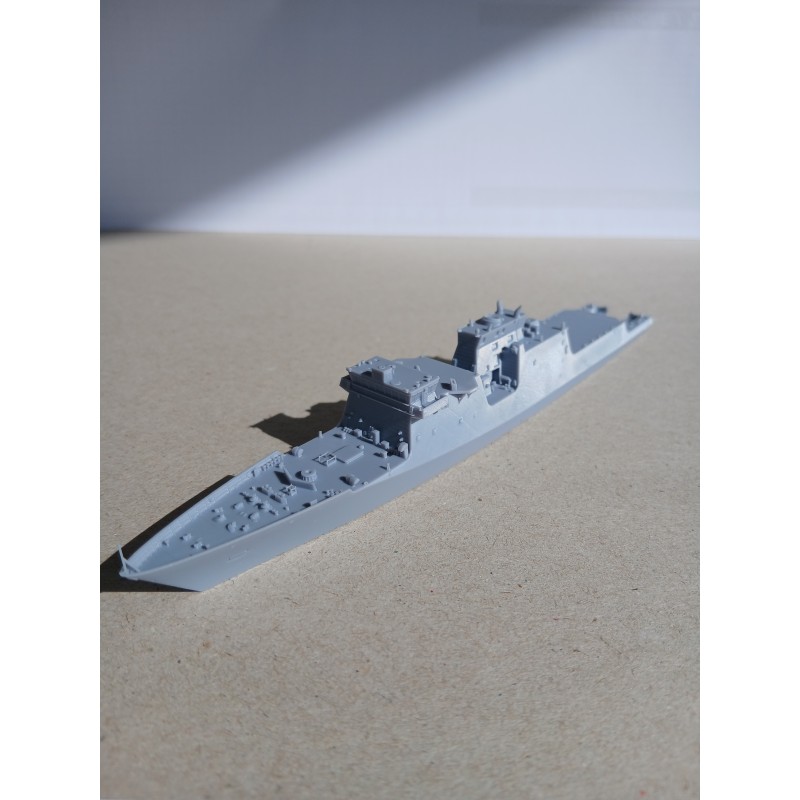 Wmsl Rear USCG Bertholf WMSL-750 Hull Waterline hull