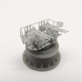 40mm Bofors quad gun Mk.2 Mod.2 (x2)