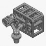 Mortier grenadeur et charges de profondeur Mk.9 (x4)