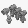 K-gun Mod.0 with Mk.6 depth charges (x4)