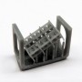Mk.9 Mod.0 Release Tracks for Mk.9 Depth Charges + stowage racks (x2)