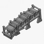 Mk.3 Mod.1 release track for Mk.7 depth charges (x2)