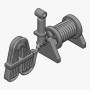 Draped hose rack and self cleaning strainer (x20)