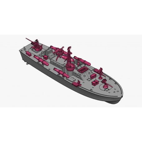 Elco 80ft PT boat (pennant number 565)