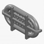 US Navy 25 man balsa raft round (x10)